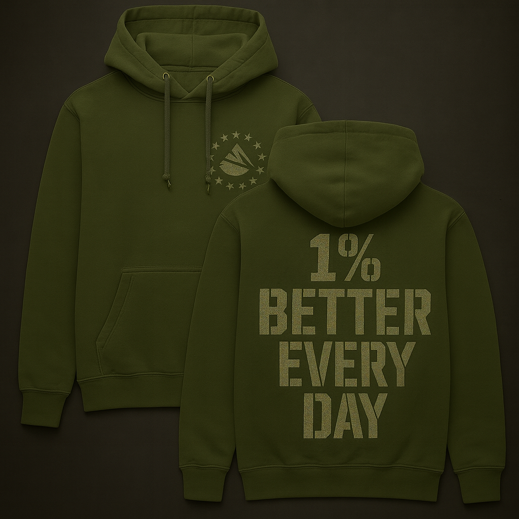 1% Better Everyday Hooded Sweatshirt